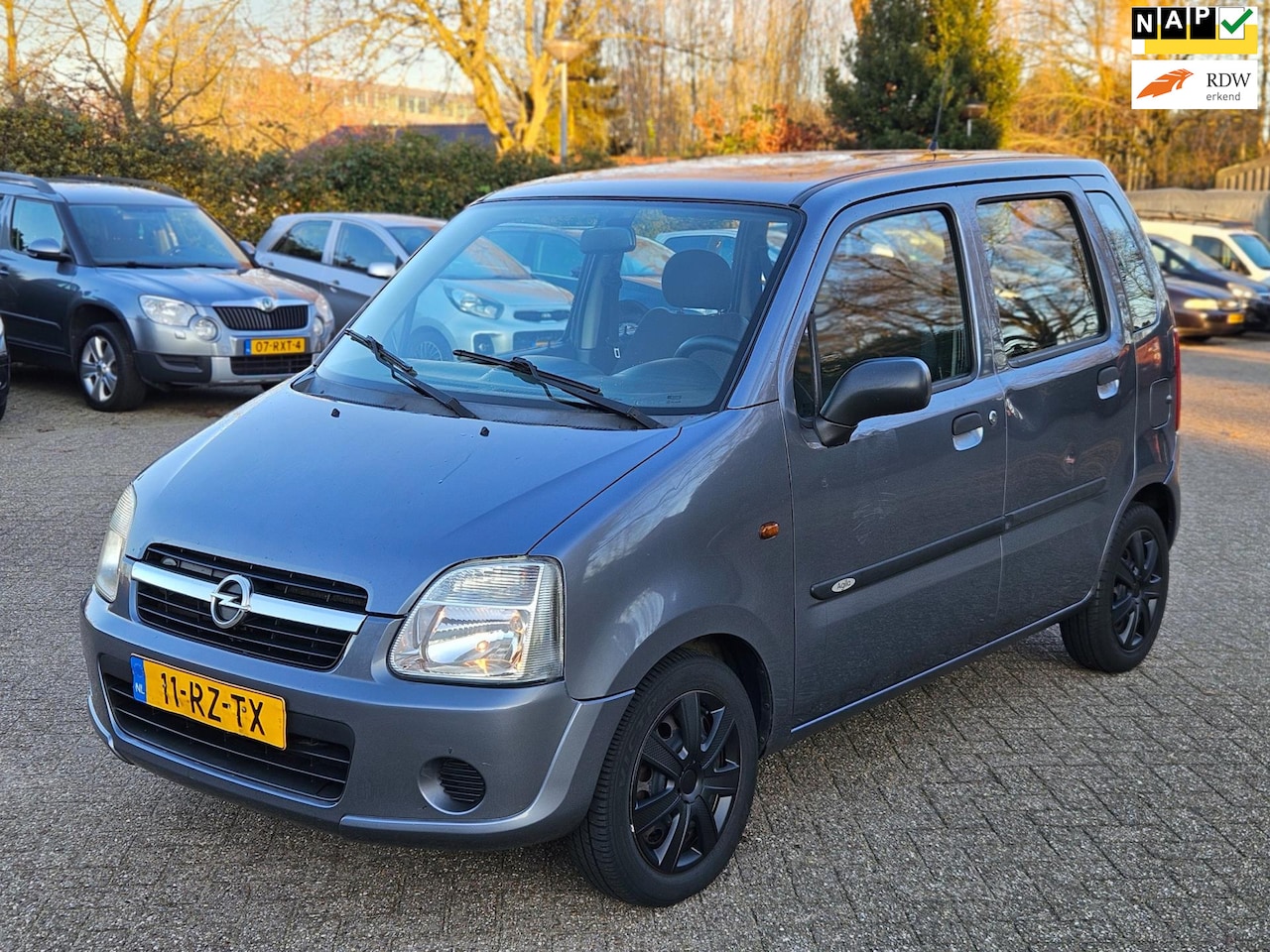 Opel Agila - 1.2-16V Essentia|Stuurbekrachteging|Hoge instap - AutoWereld.nl