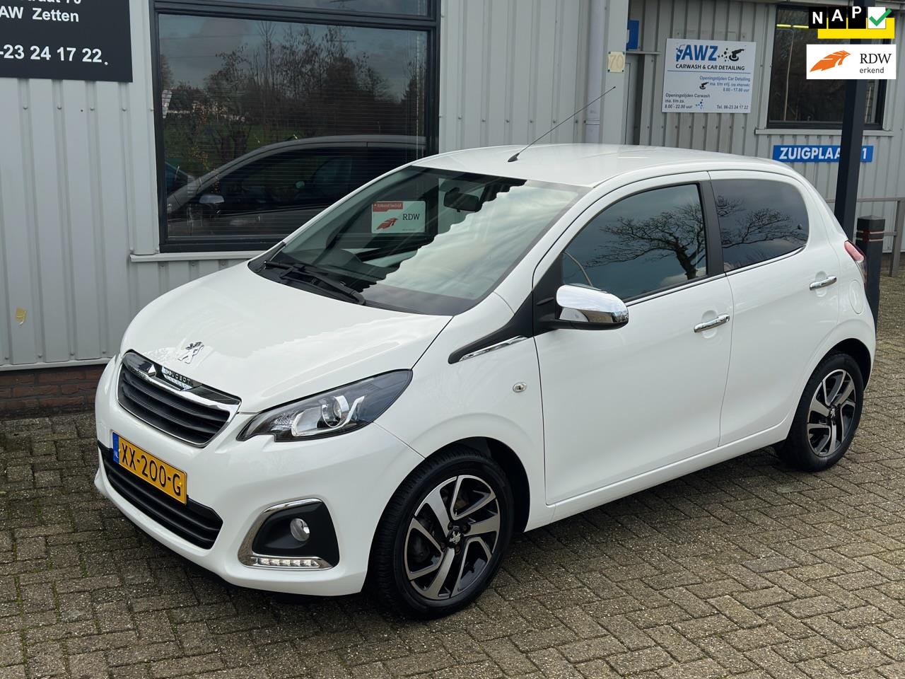 Peugeot 108 - 1.0 e-VTi Allure|CARPLAY|CAMERA|ECC|LED|LM|AIRCO|RIJKLAAR|NL AUTO - AutoWereld.nl