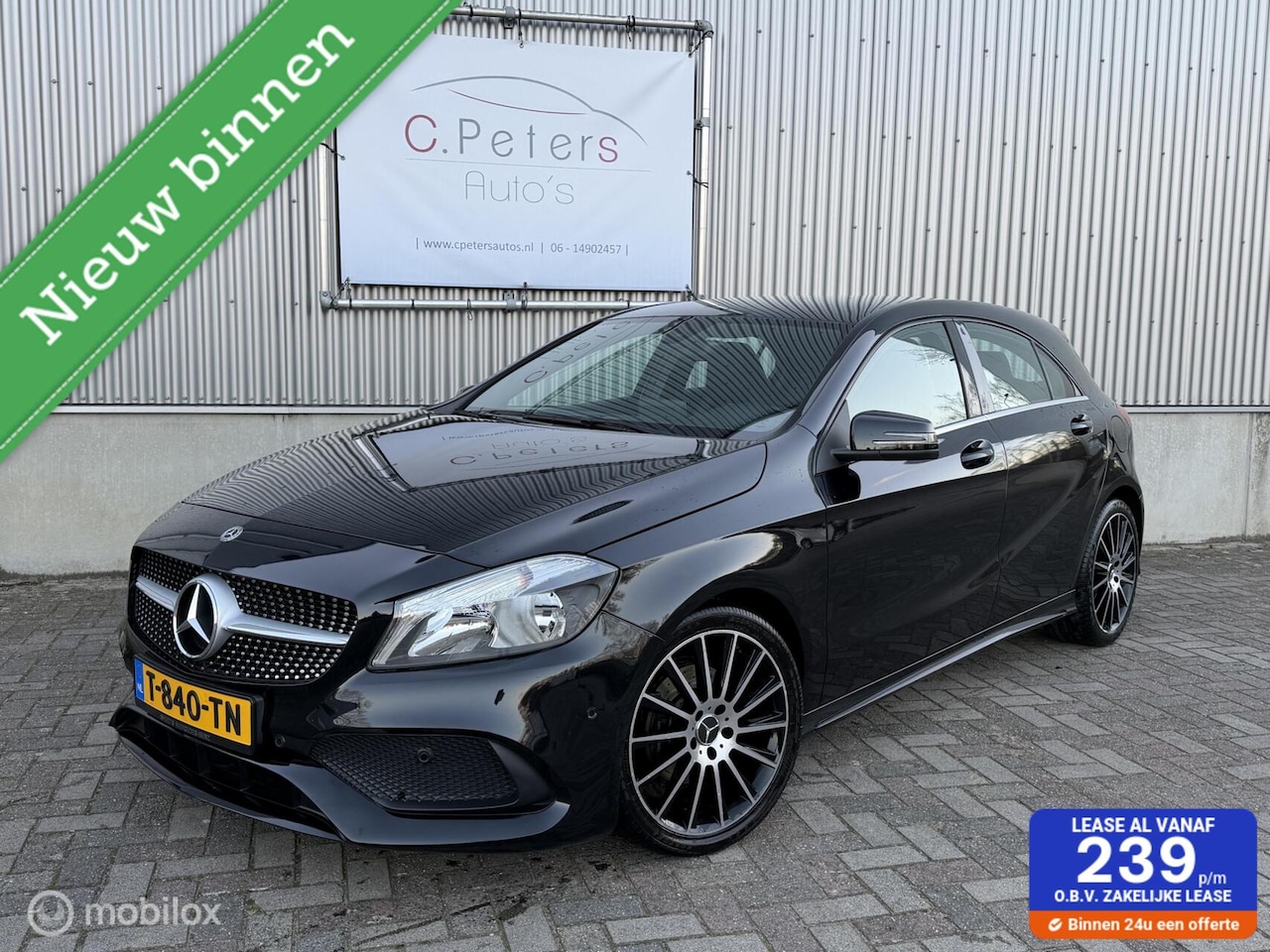 Mercedes-Benz A-klasse - 180 Business Solution AMG 12-2017 / Navigatie / Alcantara AMG / 2e eigenaar / Dealeronderh - AutoWereld.nl