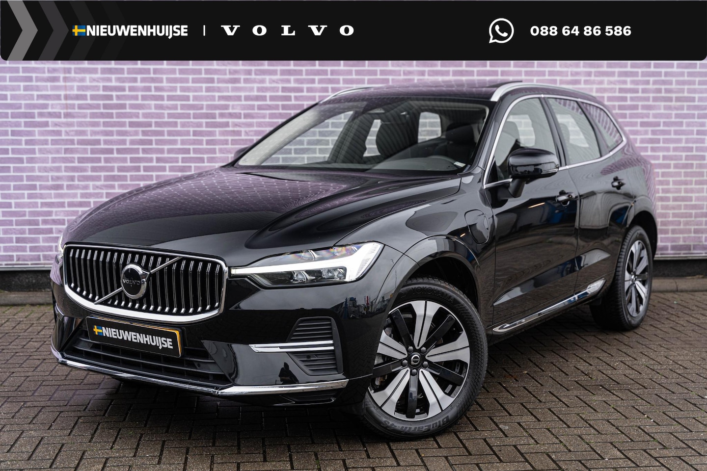 Volvo XC60 - 2.0 T6 Plug-in hybrid AWD Plus Bright | Long Range | Cruise Control | Panoramadak | Parkee - AutoWereld.nl