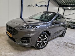 Ford Kuga - 2.5 PHEV ST-Line X Ecc Electr-Haak Leder-Alcantara Dak 360 camera