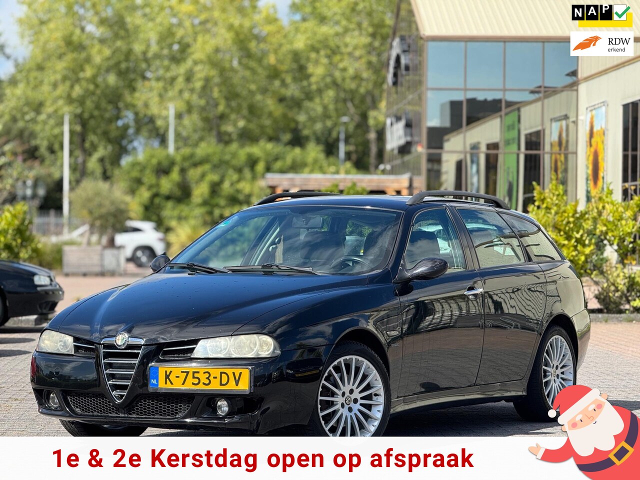 Alfa Romeo 156 Sportwagon - 2.0 JTS Impression | Climate Control | 17 inch | Leder sportstoelen | Cruise Control - AutoWereld.nl