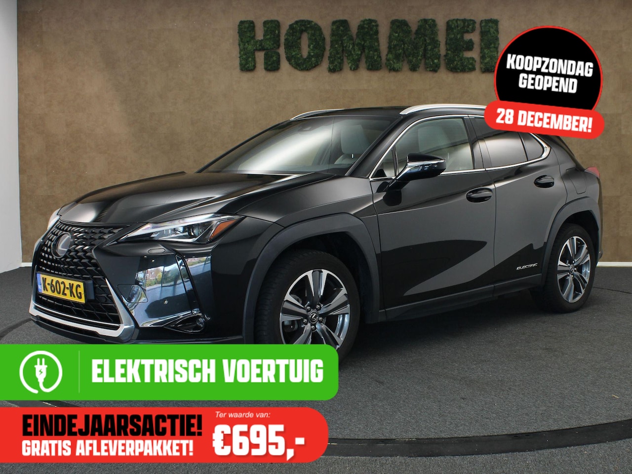 Lexus UX - 300e Luxury 54 kWh ORIGINEEL NEDERLANDSE AUTO - AFKOMSTIG VAN 2E EIGENAAR - PARKEERSENSORE - AutoWereld.nl