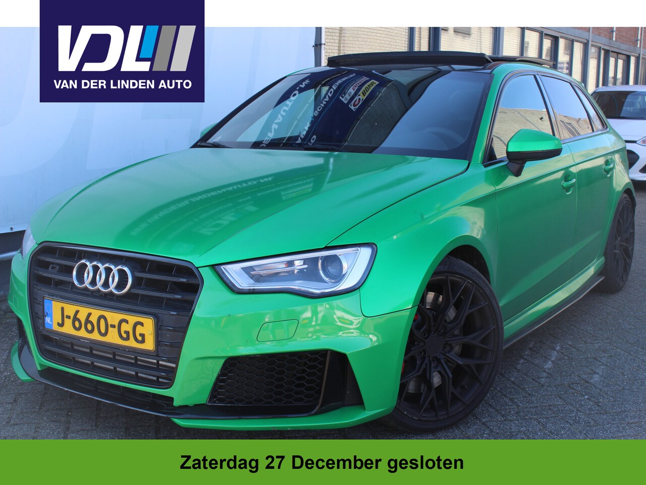 Audi RS3 - Sportback 2.5 TFSI RS 3 quattro Pro Line Plus stage 2 452pk Panorama dak l Apple/android C - AutoWereld.nl
