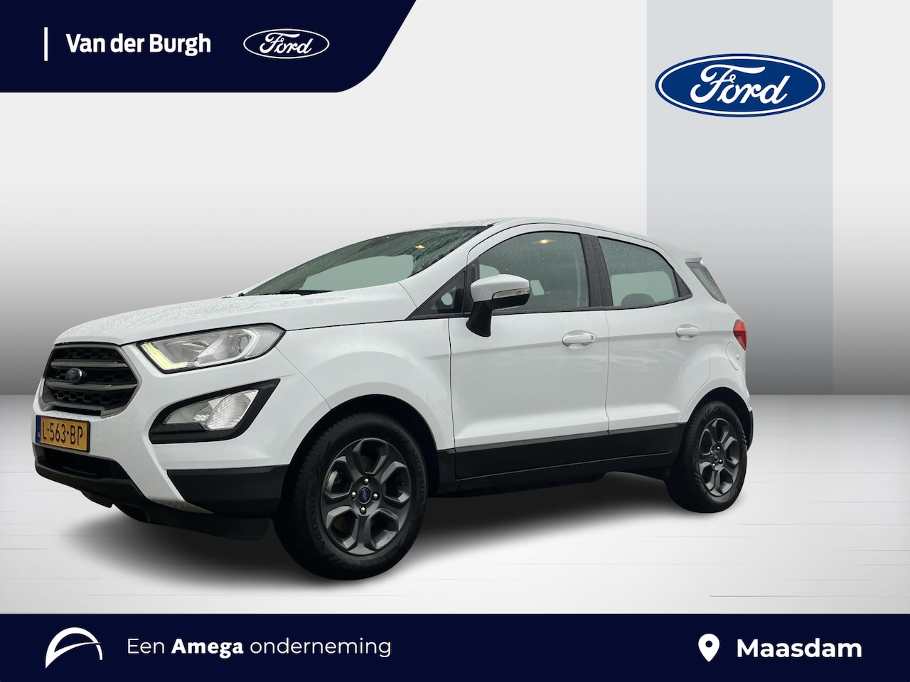 Ford EcoSport - Connect 1.0 EcoBoost 100pk Trekhaak - all weather banden - AutoWereld.nl