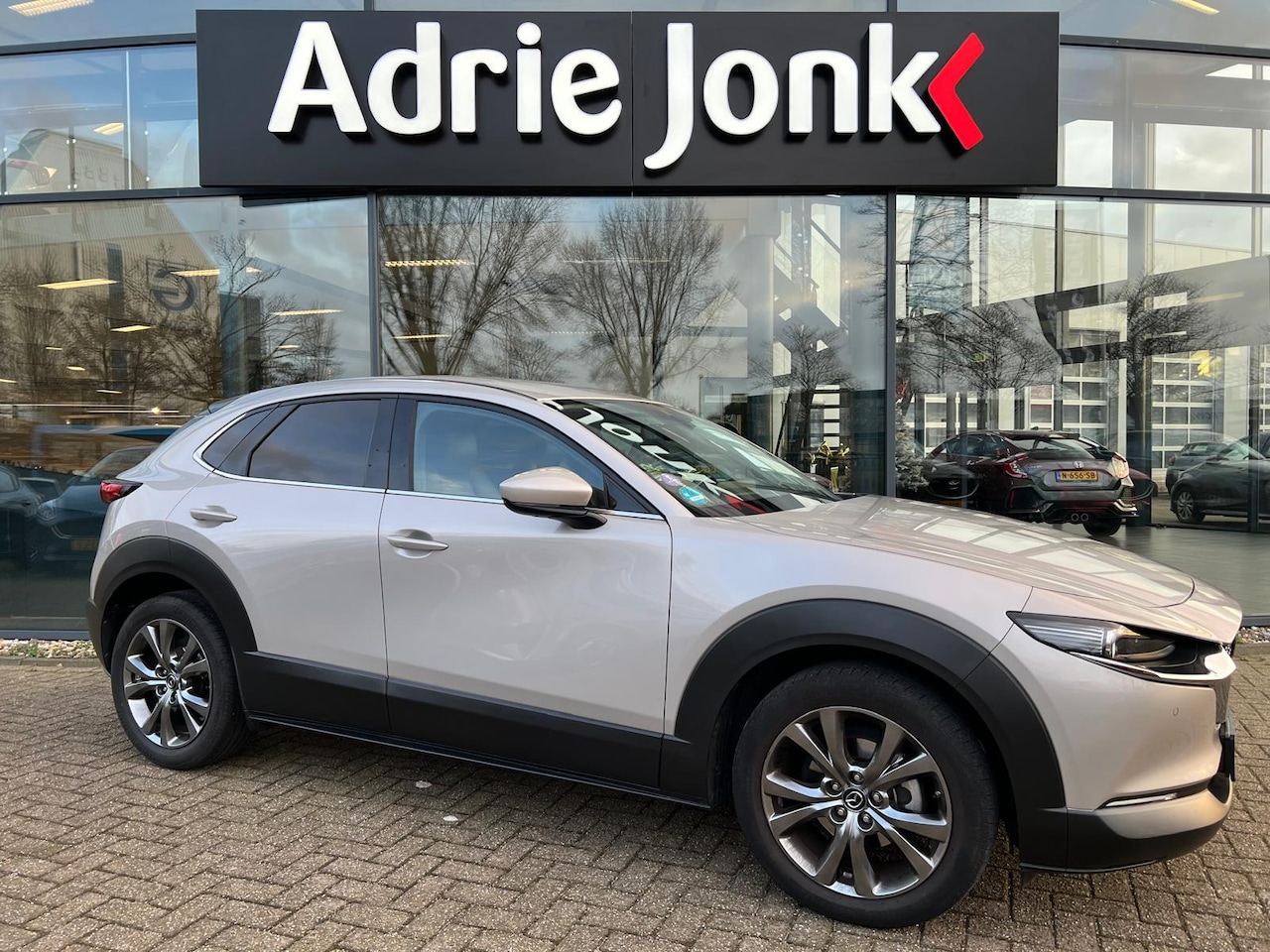 Mazda CX-30 - 2.0 e-SkyActiv-X M Hybrid Luxury AUTOMAAT | LEDER | Bose AUDIO | EL.A. KLEP | CAMERA | STO - AutoWereld.nl
