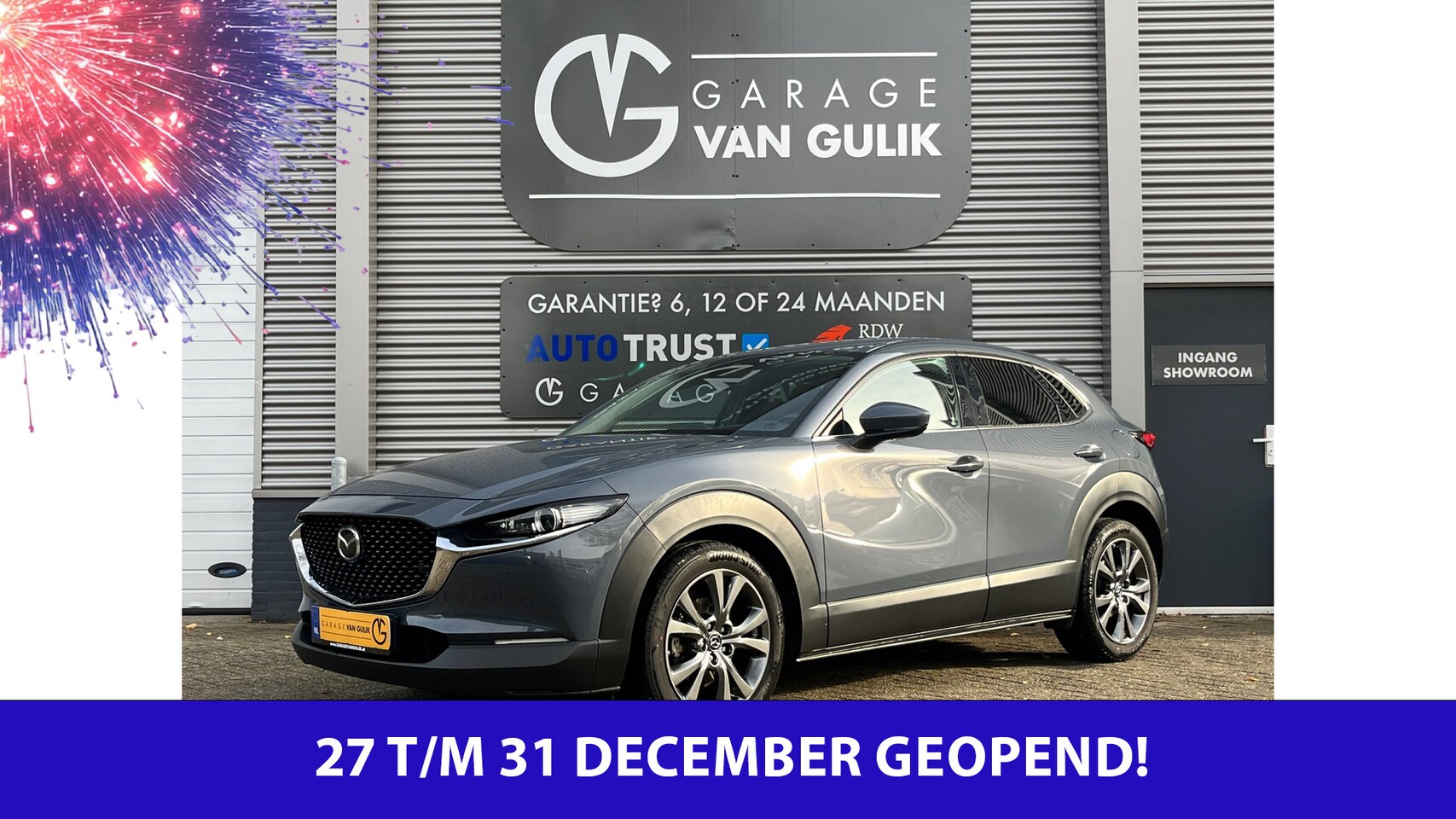 Mazda CX-30 - 2.0 e-SkyActiv-X M Hybrid 180PK Navi,Clima,Cruise,Isofix,Carplay,Camera,Stoel+StuurVerwarm - AutoWereld.nl
