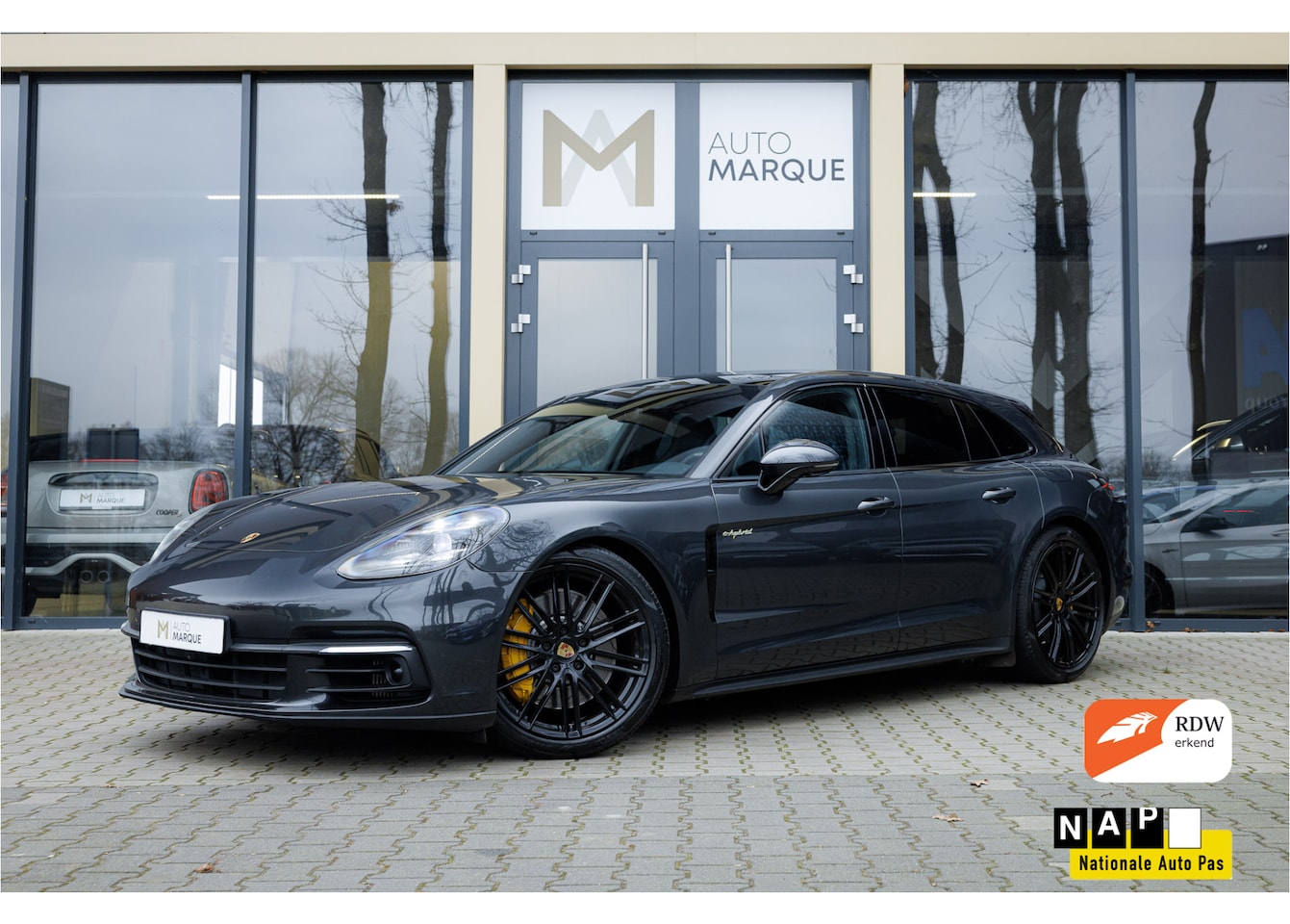 Porsche Panamera Sport Turismo - 2.9 4 E-Hybrid 463PK | Adaptieve Sportstoelen | Panoramadak | 21" LMV 911 Turbo | Sport Ch - AutoWereld.nl