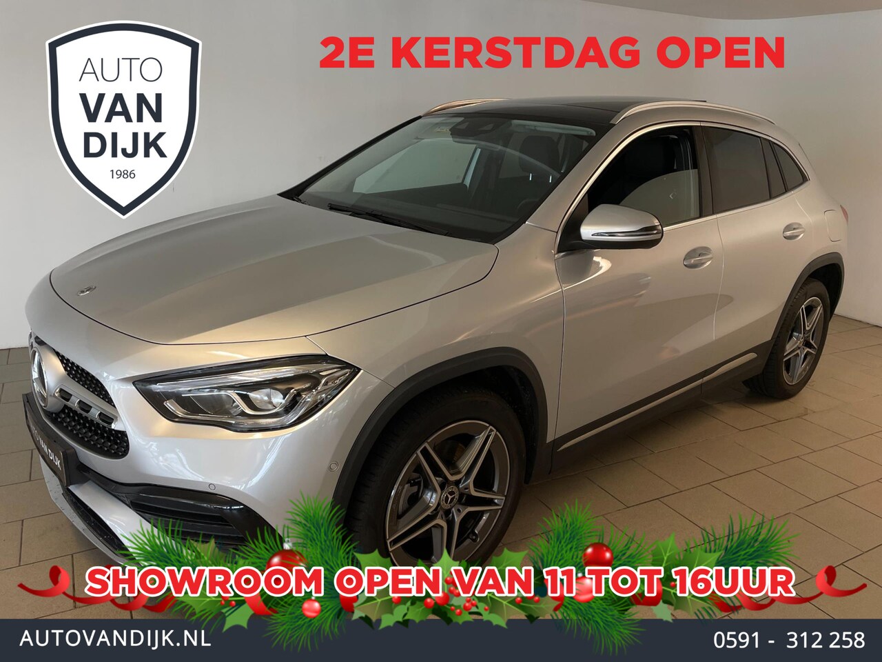 Mercedes-Benz GLA-Klasse - 250 e Business Line AUTOMAAT AIRCO NAVI CRUISE BLUETOOTH VELGEN PRIVACYGLAS NIEUWSTAAT - AutoWereld.nl