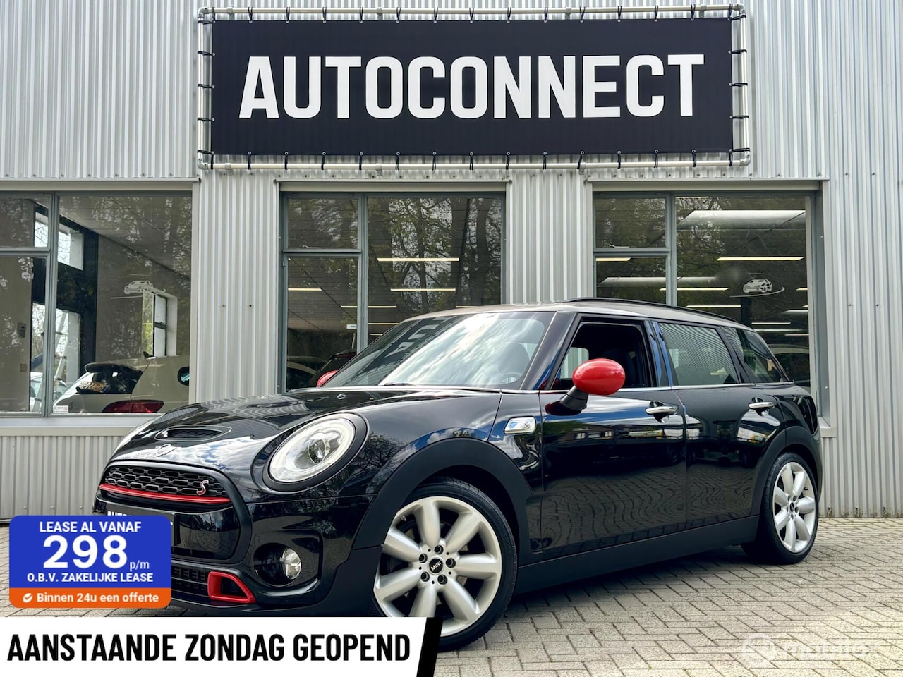 MINI Clubman - 2.0 Cooper S AUTOMAAT, PANODAK, NAVI, HALF/LEDER, VOL OPTIES - AutoWereld.nl