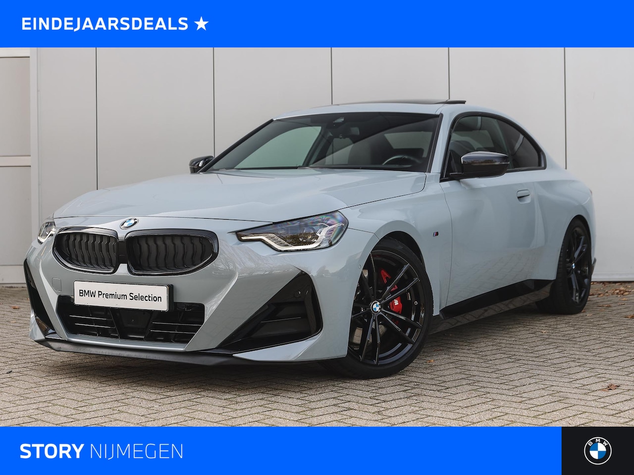 BMW 2-serie Coupé - 220i M Sport Automaat / Schuif-kanteldak / Achteruitrijcamera / Adaptieve LED / Parking As - AutoWereld.nl