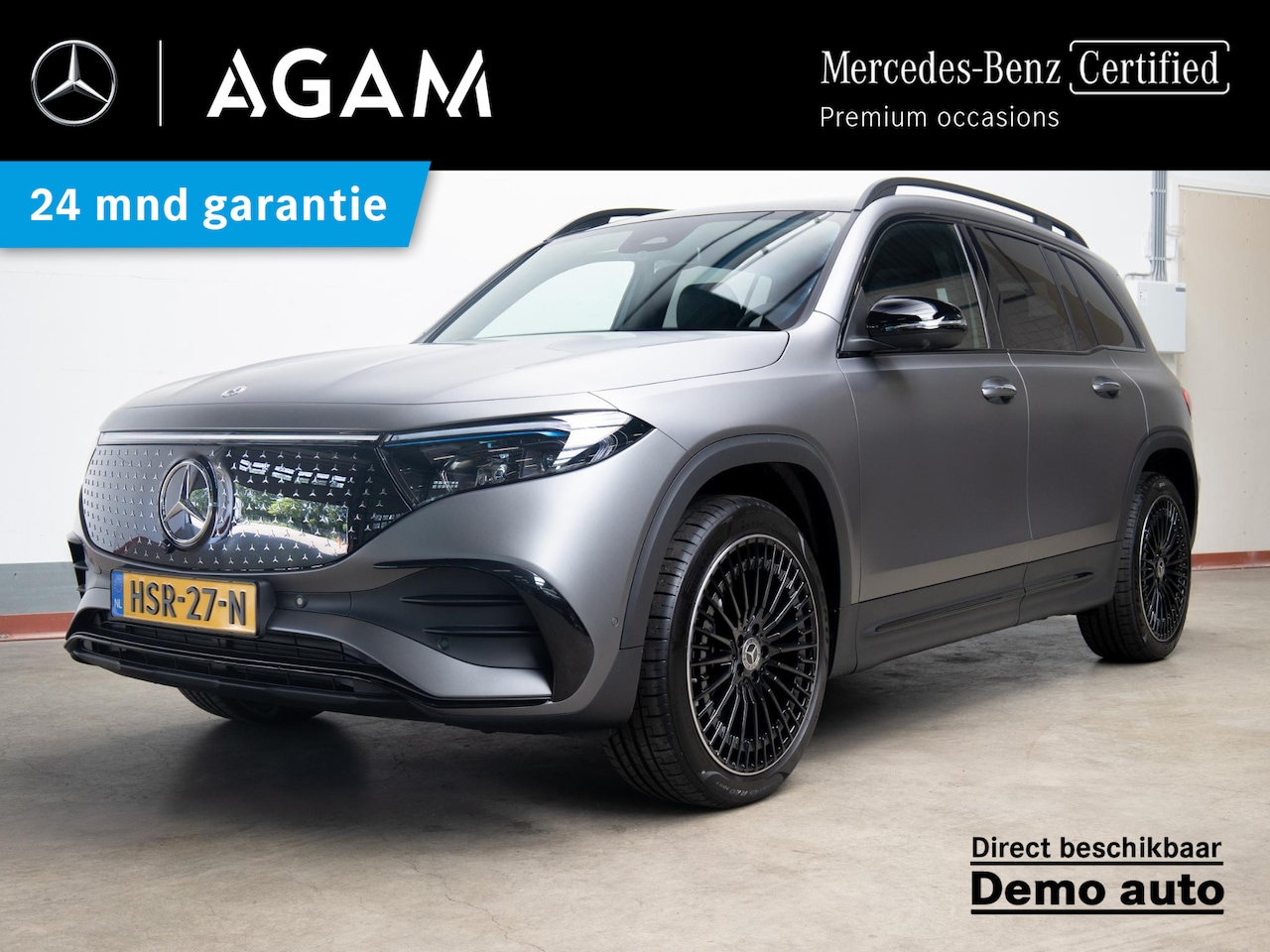 Mercedes-Benz EQB - 250+ AMG Line 7p. 71 kWh Panorama dak - AutoWereld.nl
