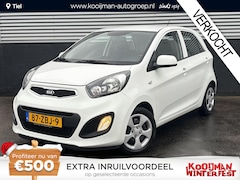 Kia Picanto - 1.0 CVVT Comfort Pack UNIEKE KM-stand Airco, Nieuw geleverd en dealeronderhouden, 1e eign.