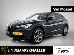 Alfa Romeo Stelvio - 2.0 T AWD Sprint | AUTOMAAT | HALF-LEDER | NAVIGATIE | CLIMATE CONTROL | PARKEERSENSOREN |