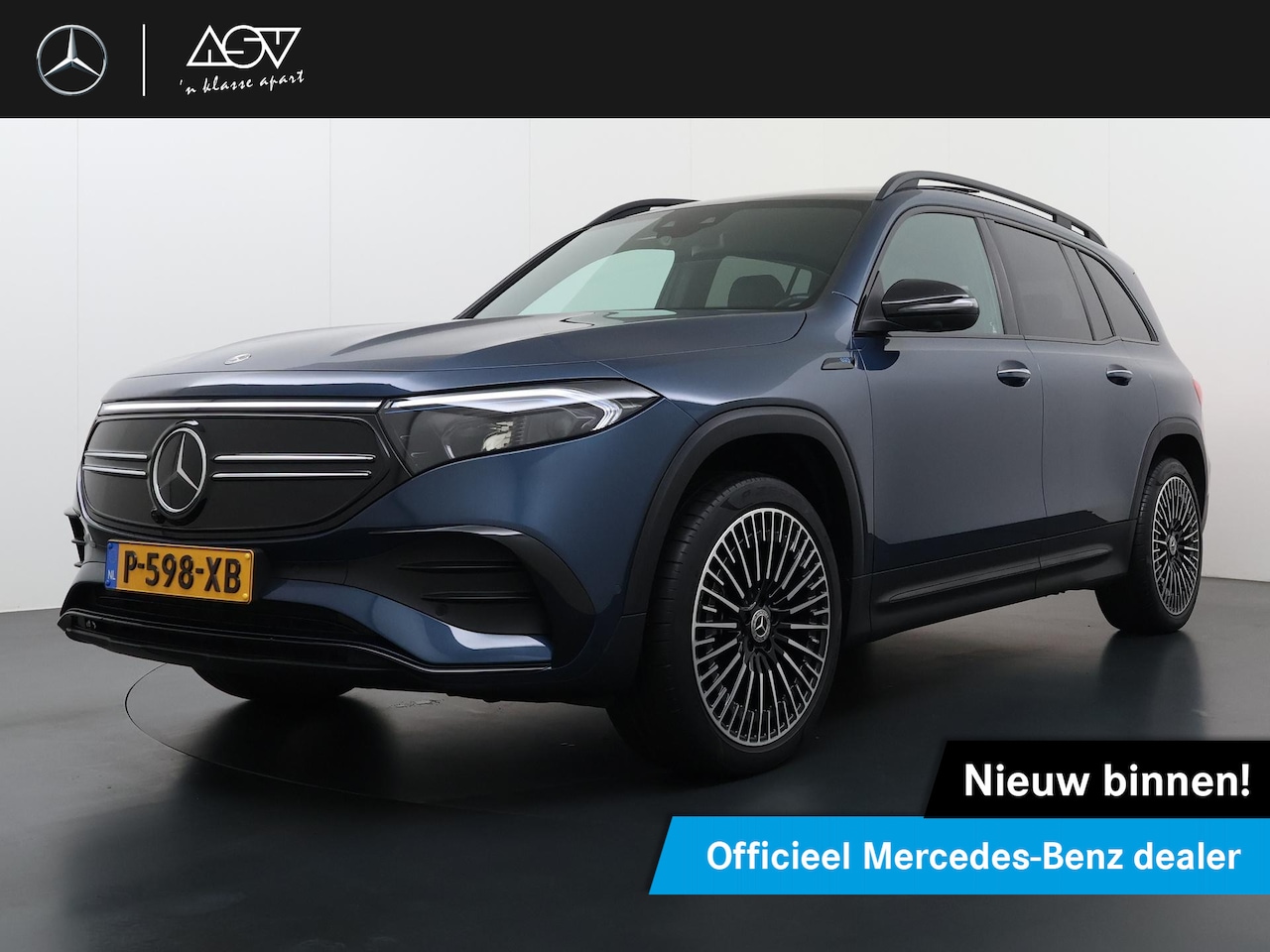 Mercedes-Benz EQB - 250 AMG-Line 67 kWh Accu | Panorama - Schuifdak | Memory Seats | Stel verwarming en ventil - AutoWereld.nl