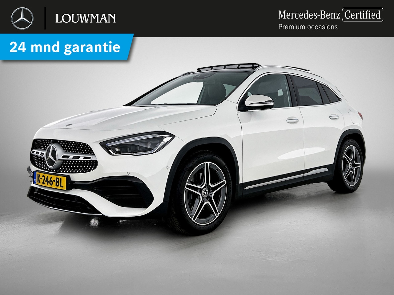 Mercedes-Benz GLA-Klasse - 200 Business Solution AMG AMG Lne | Night Pakket | Panoramadak | Trekhaak | Sfeerverlichti - AutoWereld.nl