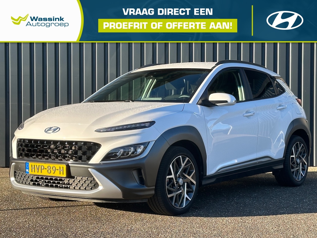 Hyundai Kona - 1.6 GDI HEV HYBRID 141pk Automaat Fashion | Krell Audio I HUD I Camera | 18 Inch | Navigat - AutoWereld.nl