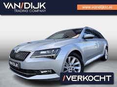 Skoda Superb Combi - 1.5 TSI ACT Style Business Automaat ✓Panoramadak ✓Bi-Xenon ✓Navigatie Full Map ✓Vol Leder