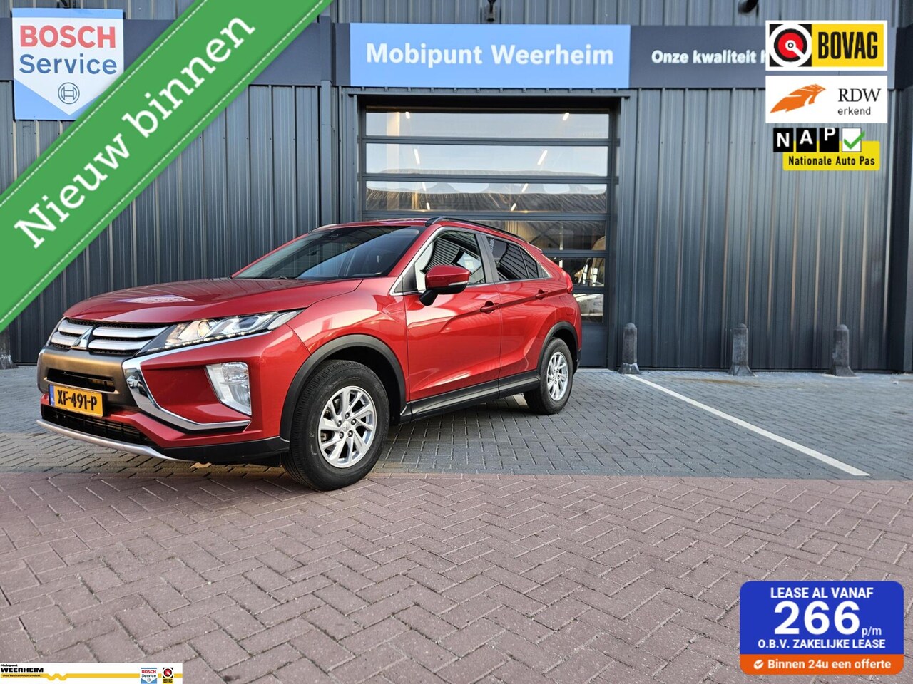 Mitsubishi Eclipse Cross - 1.5 DI-T Pure 1.5 DI-T Pure, 1e eigenaar, 56000Km!! - AutoWereld.nl