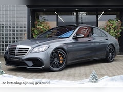 Mercedes-Benz S-klasse - AMG 63 4Matic+ Lang | Keramisch, Burmester High End 3D, Entertainment, Nachtzicht, Massage