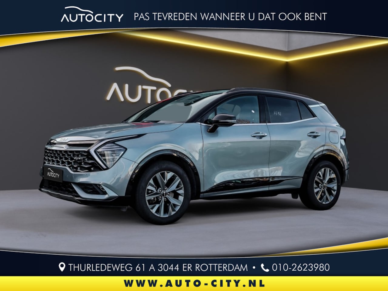 Kia Sportage - 1.6 T-GDi Hybrid HEV 230pk GT-Line l PANO l 360 Camera l Vol opt - AutoWereld.nl