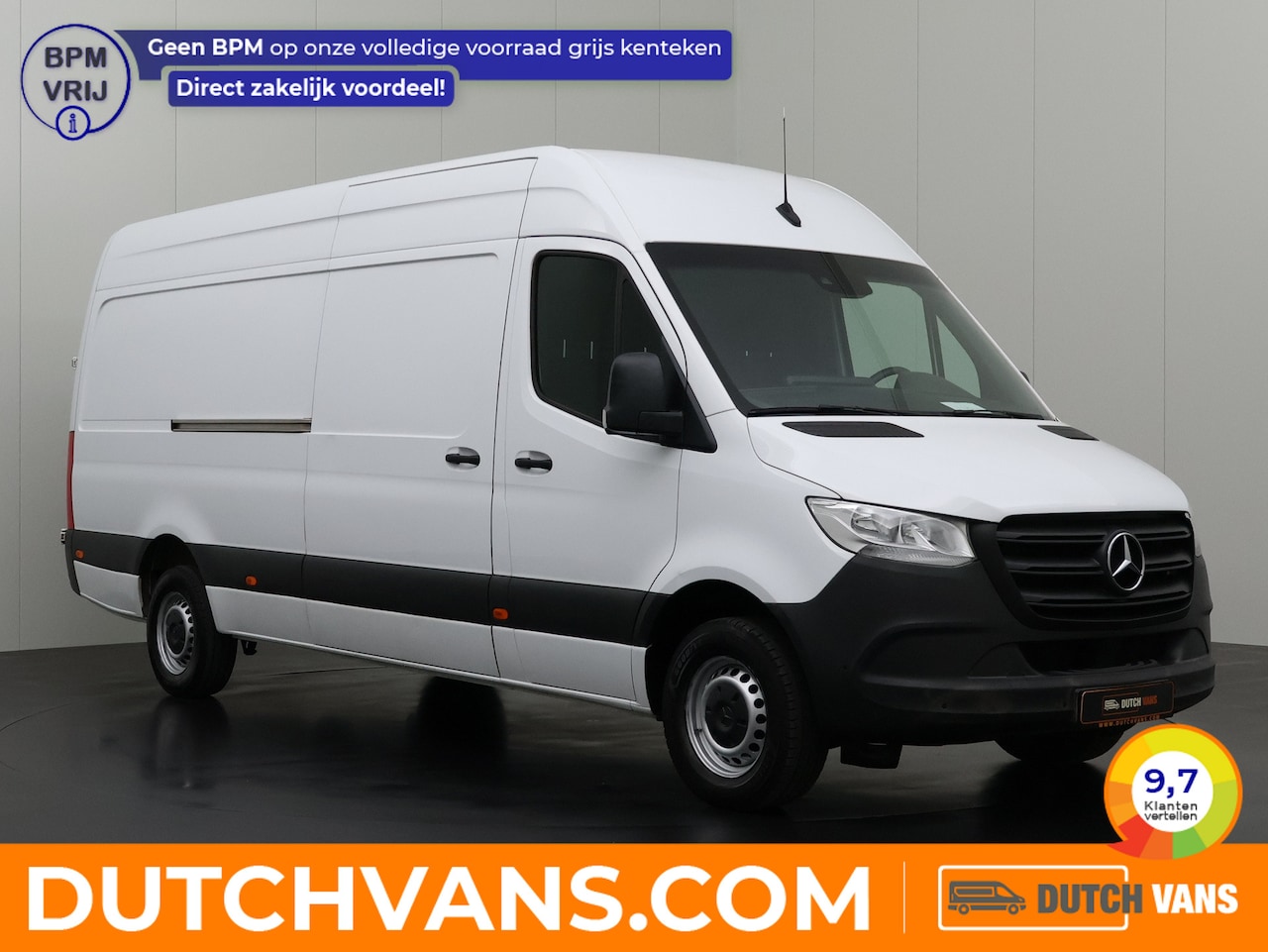 Mercedes-Benz Sprinter - 317CDi L3H2 Maxi | Navigatie | Camera | Airco | Multimedia | 3-Persoons - AutoWereld.nl
