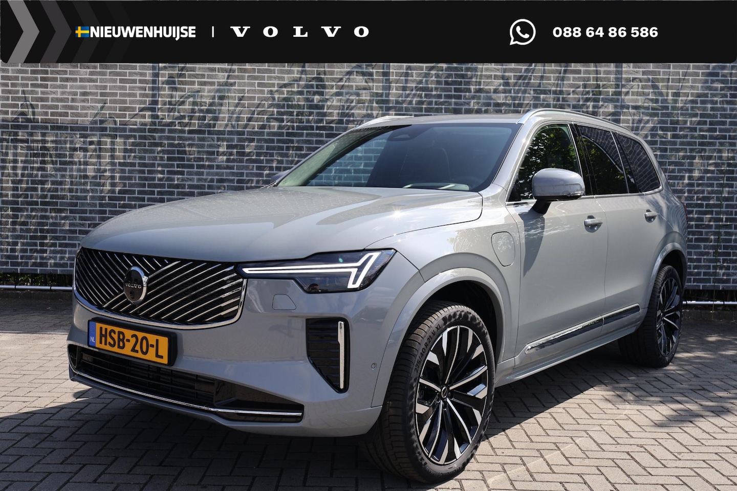 Volvo XC90 - 2.0 T8 Plug-in hybrid AWD Ultra Bright | Panoramadak | Adaptieve Cruise Control | 21" Lich - AutoWereld.nl