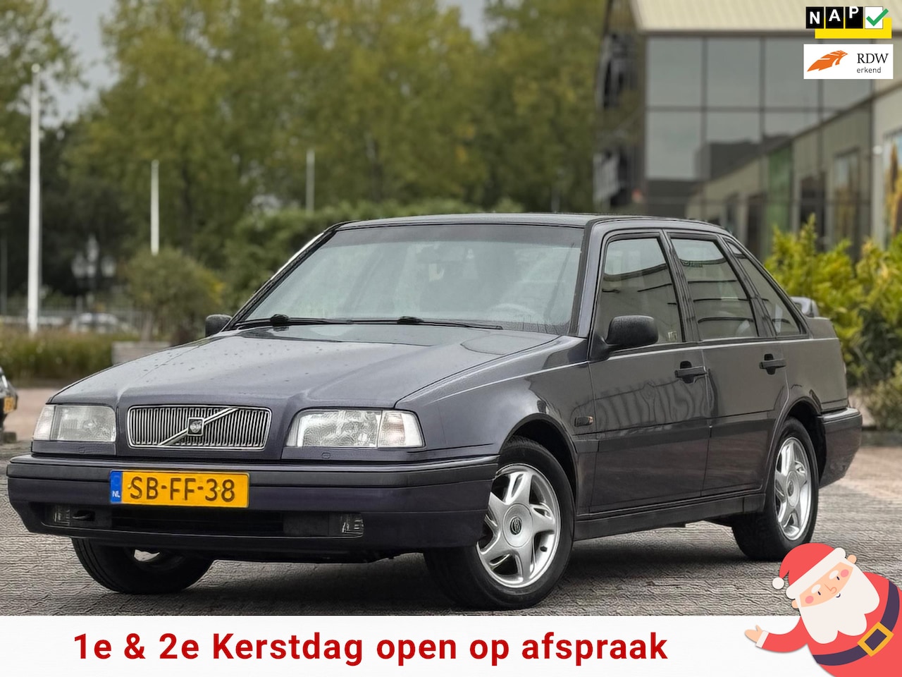 Volvo 440 - 1.6 Sporty | 1e eigenaar | dealeronderhouden | Airco | Leder stoelen | 2 sleutels | - AutoWereld.nl
