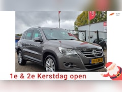 Volkswagen Tiguan - 2.0 TSI Sport&Style 4Motion 200pk Dealer onderhouden leerbekeleding stoelverwarming achter