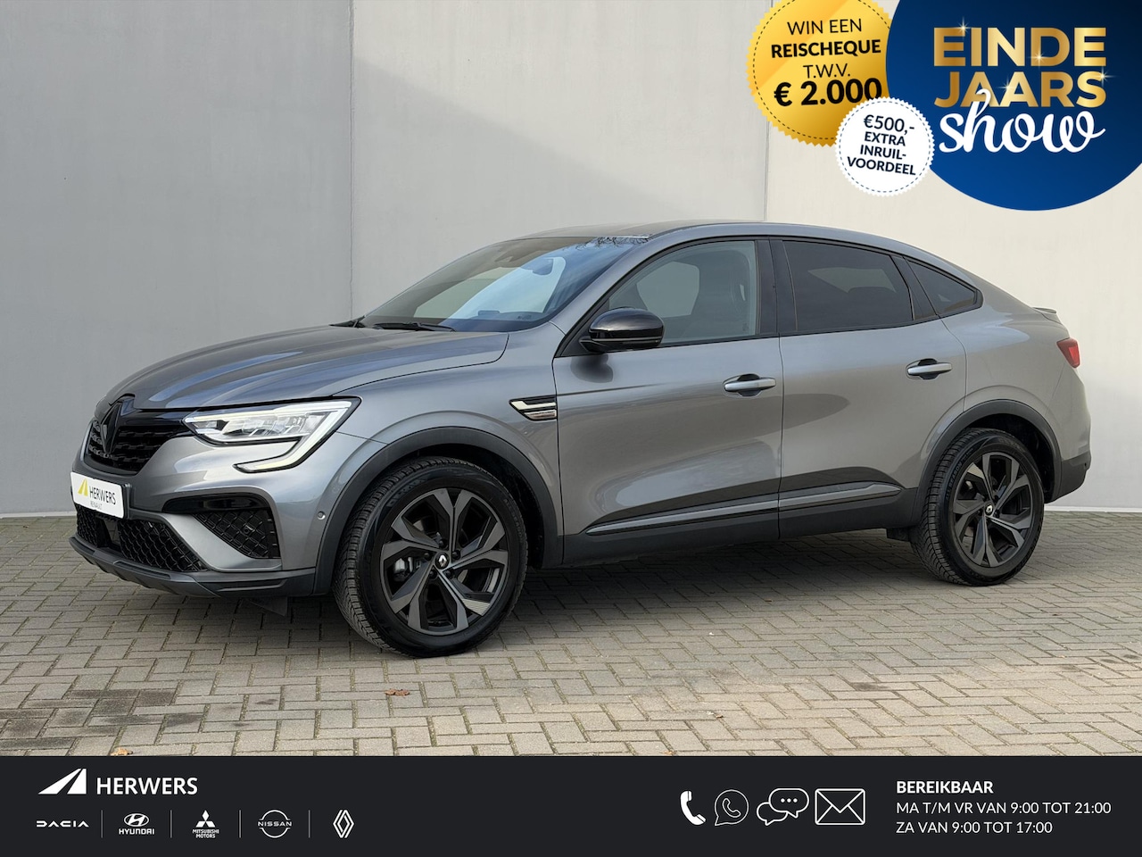 Renault Arkana - 1.6 E-Tech hybrid 145 E-Tech engineered / Automaat / Dealer Onderhouden / Navigatie / Adap - AutoWereld.nl