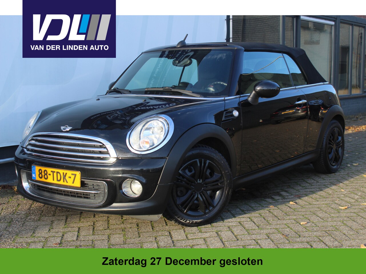 MINI Cabrio - Mini 1.6 Cooper Chili Stoel verwarming l Navigatie l Airco l Achter sensoren l cruise cont - AutoWereld.nl
