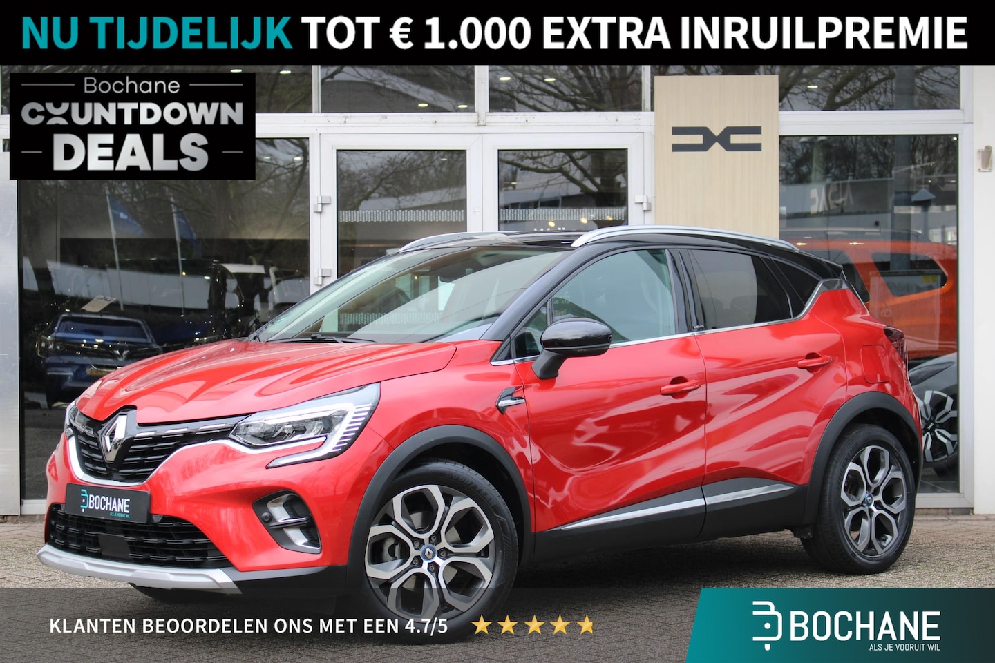 Renault Captur - 1.6 E-Tech Plug-in Hybrid 160 Edition One | BOSE audio | Achteruitrij camera | Dealer onde - AutoWereld.nl