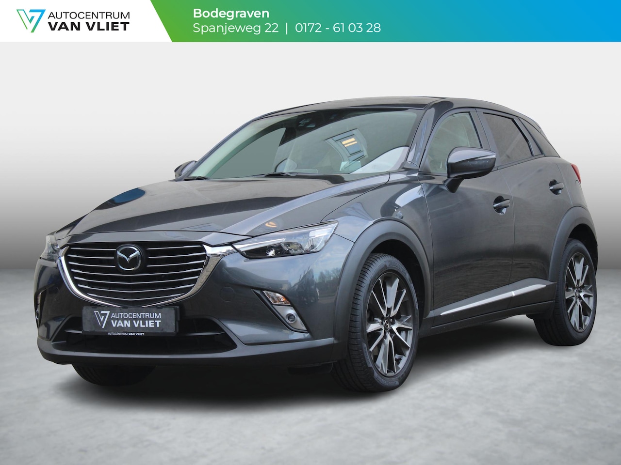 Mazda CX-3 - 2.0 SkyActiv-G 120 GT-M | LEDEREN BEKLEDING | NAVIGATIE | ACHTERUITRIJCAMERA | - AutoWereld.nl