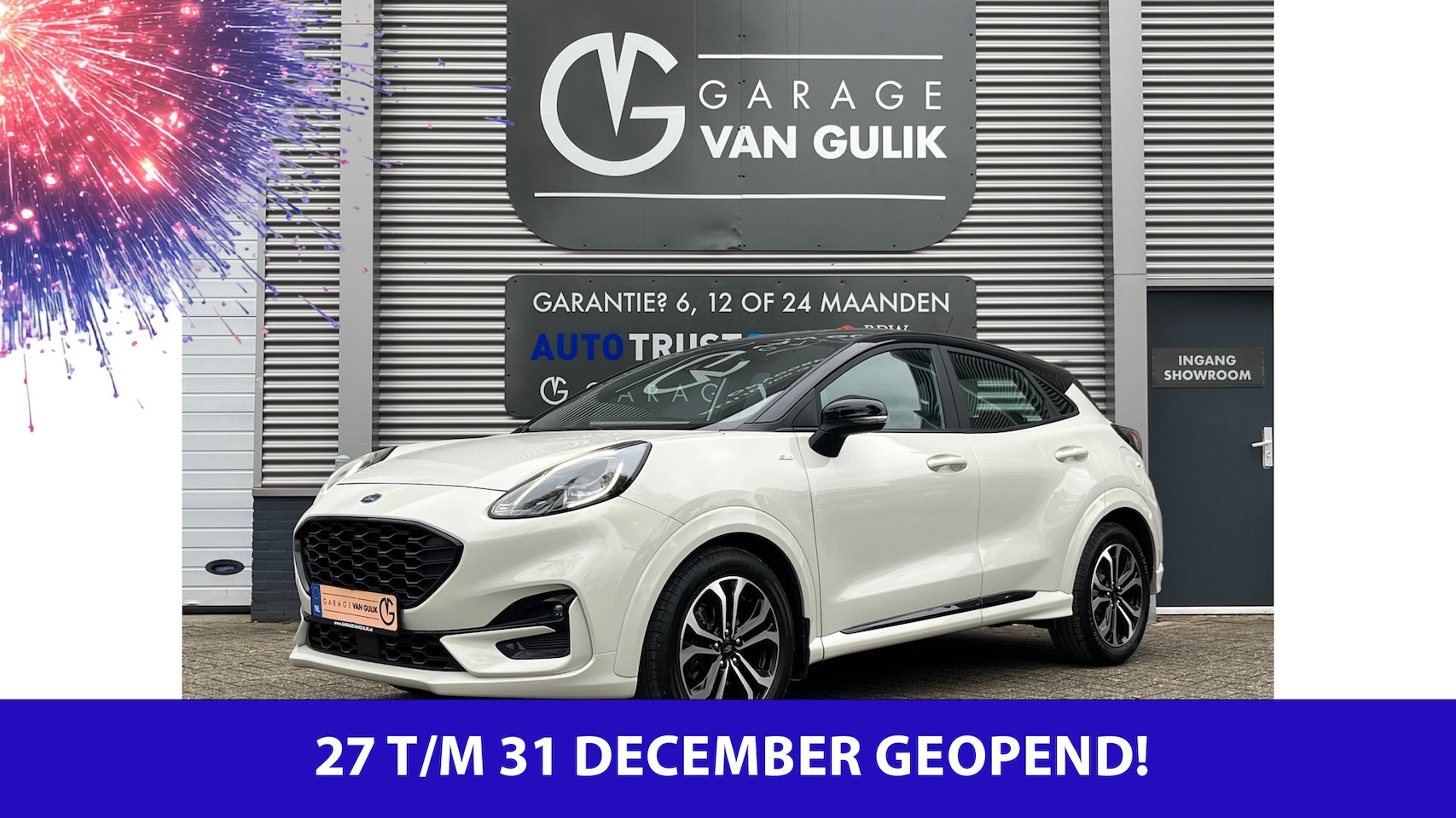 Ford Puma - 1.0 EcoBoost Hybrid ST-Line 155PK Navi,Clima,Cruise,Isofix,Carplay,Stoel+StuurVerw,ElektrR - AutoWereld.nl
