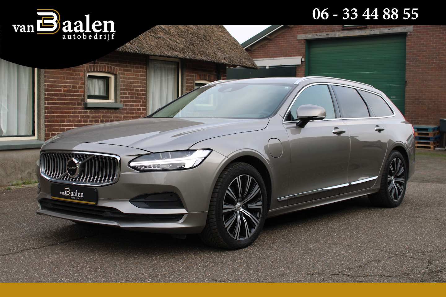 Volvo V90 - 2.0 T8 AWD Inscription LEER NAVI LED STOELKOELING 86000KM!!! - AutoWereld.nl
