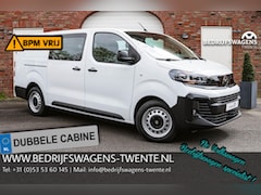 Opel Vivaro - 1.5 Diesel 120pk L3H1 DUB/CAB Apple Carplay/Anroid auto 6-zitplaatsen NAVI