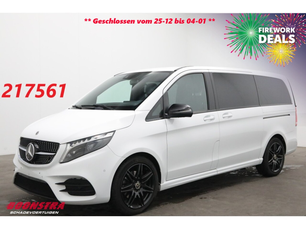 Mercedes-Benz V-klasse - 300d Lang 9G-Tronic Edition AMG DoKa Leder LED ACC Burmester 360° AHK - AutoWereld.nl