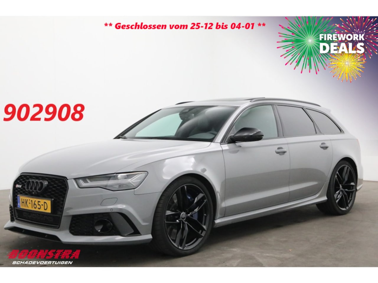 Audi RS6 - Avant 4.0 TFSI Quattro Orig. NL 305 km/h Ceramic Pano Memory Bose 360° - AutoWereld.nl
