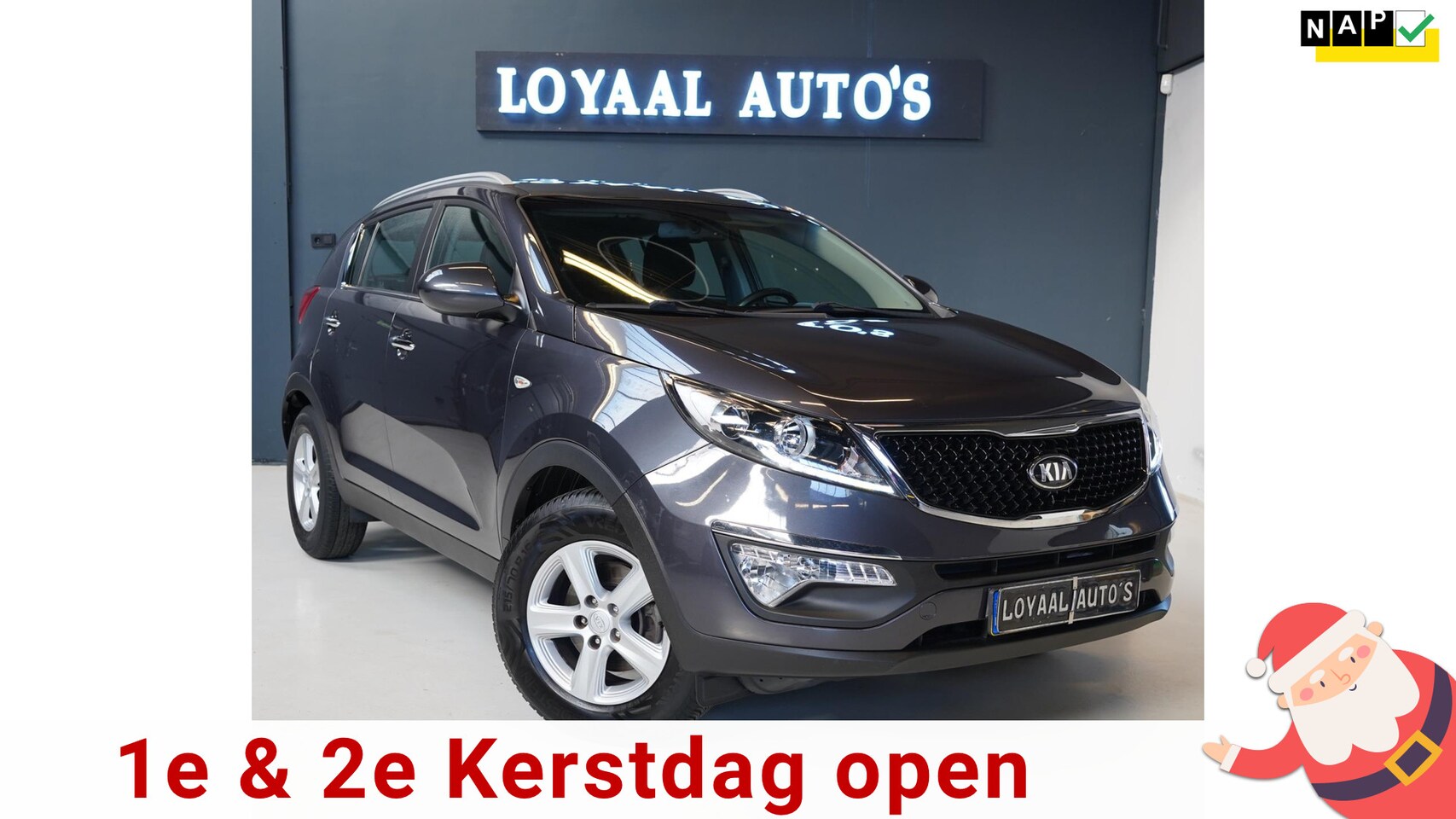 Kia Sportage - 1.6 GDI X-treme ComfortLine | NAVI | CRUISE | AIRCO | PDC | APK | NAP. - AutoWereld.nl