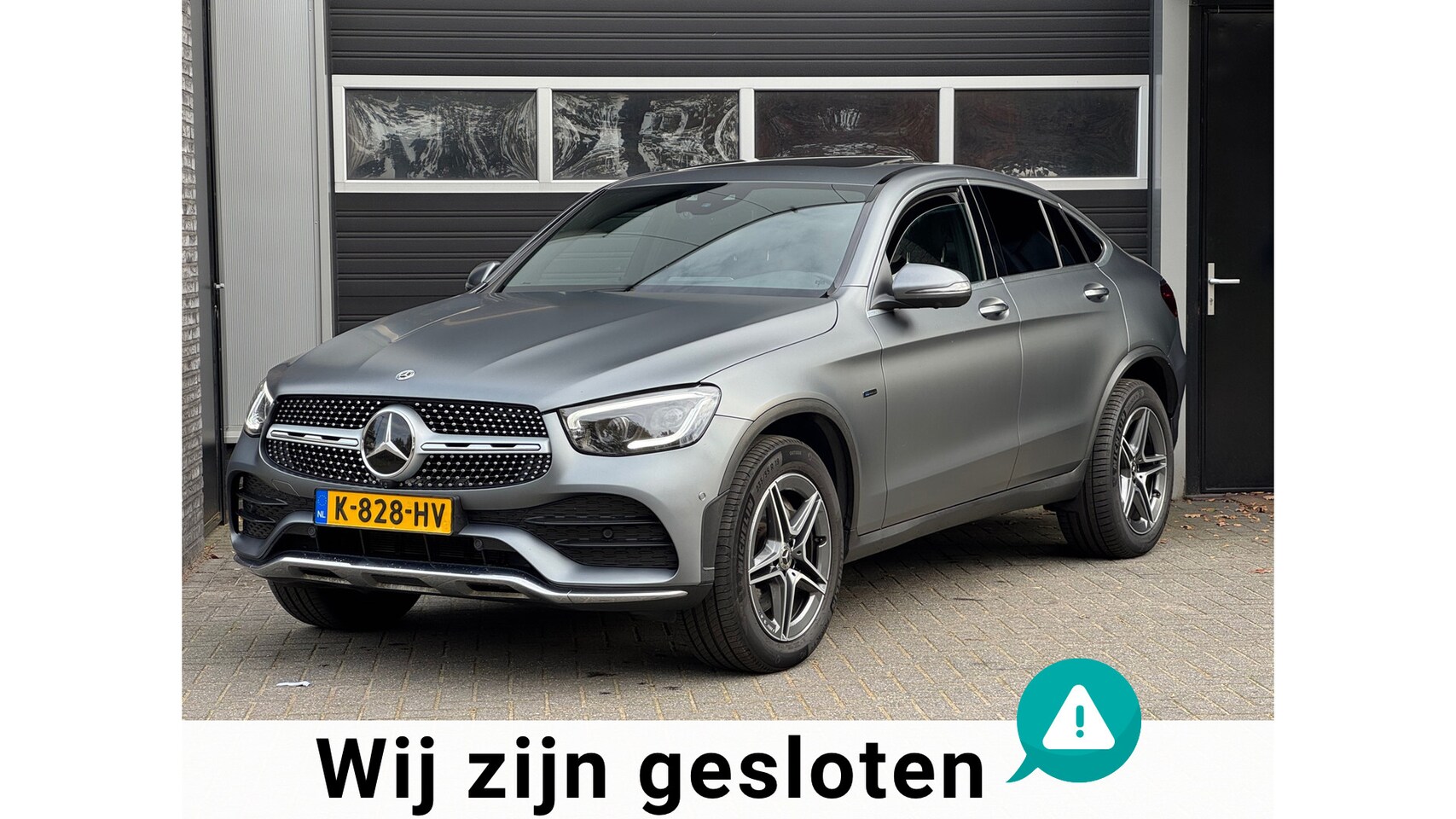 Mercedes-Benz GLC-klasse Coupé - 300e 4MATIC AMG Virtual, 360 Camera, Burmester, Adaptive Cruise, NAP - AutoWereld.nl