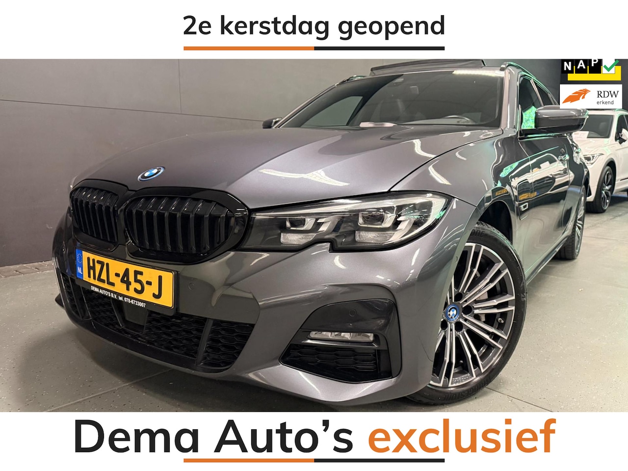 BMW 3-serie Touring - 330e M-SPORT PANO/H-KARDON/V-COCKPIT/NAVI/CAM/DAB/CARPLAY/// - AutoWereld.nl