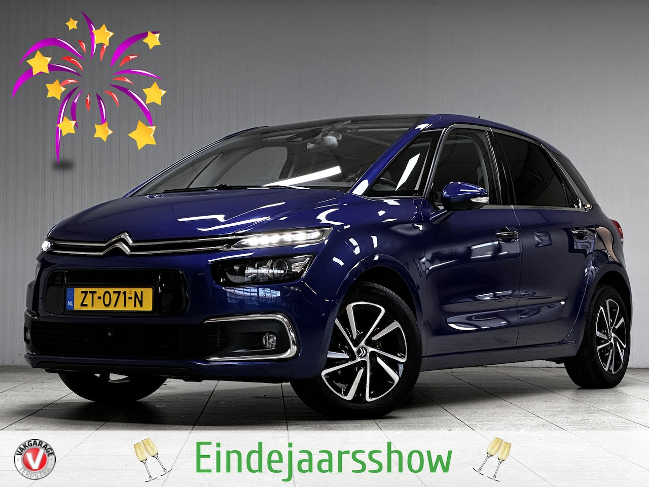 Citroën C4 Picasso - 1.6 BlueHDI Shine /AUTOMAAT! /Bi-Xenon! /Grootlichtass. /Lane Assist /Dodehoek Det. /Camer - AutoWereld.nl