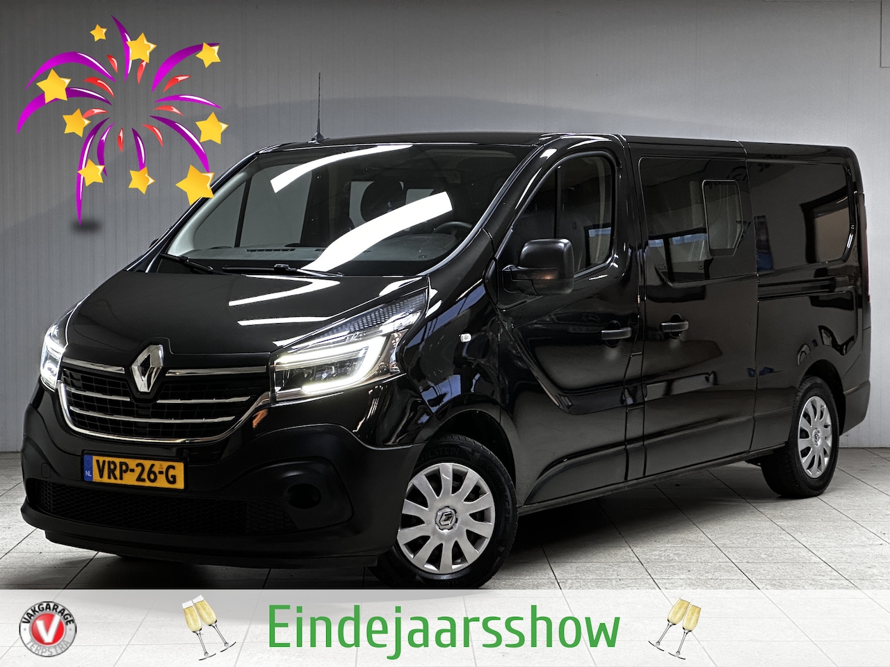 Renault Trafic - 2.0 dCi 120 T29 L2H1 DC Work Edition /Dubbele Cabine! /6 Persoons /Trekhaak /Zij-schuifdeu - AutoWereld.nl