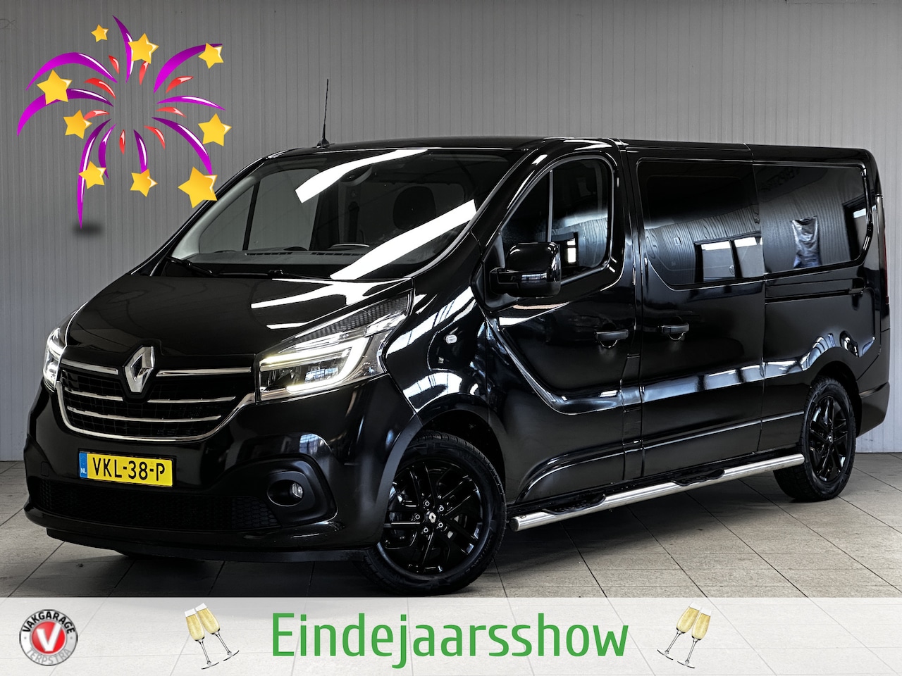Renault Trafic - 2.0 dCi 145 T29 L2H1 DC Luxe /Dubbele Cabine /Trekhaak /Zij-schuifdeur R+L! /Camera /Apple - AutoWereld.nl