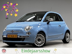 Fiat 500 - 0.9 TwinAir Lounge /16"LMV /Pano-Dak /Airco /Elek. pakket /C.V. afstand /Radio-CD /Blue &
