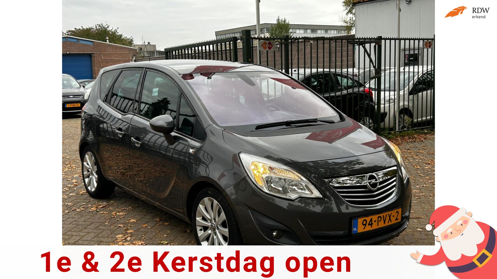 Opel Meriva - 1.4 Turbo Cosmo 1e eigenaar dealer onderhouden airco cruis control cv op afs - AutoWereld.nl