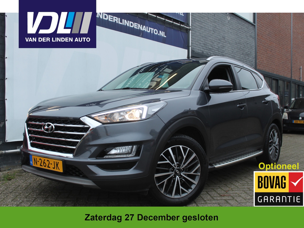 Hyundai Tucson - 1.6 T-GDI N-Line Apple carplay/ Android auto l Stoel- en stuurverwarming l Trekhaak l Park - AutoWereld.nl