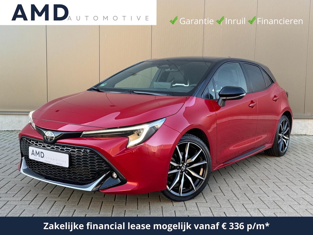 Toyota Corolla - 1.8 Hybrid 140 GR Sport | Nieuw model "23 | Smart Connect Plus | Stoelverwarming | Direct - AutoWereld.nl