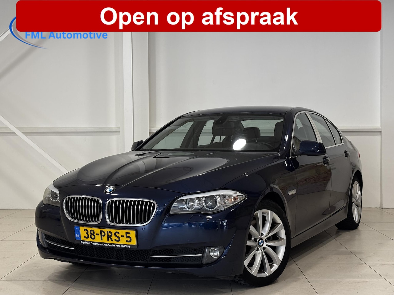 BMW 5-serie - 523i Executive | Leder interieur | ABC Uitlaat | Navigatie | Climate Control - AutoWereld.nl