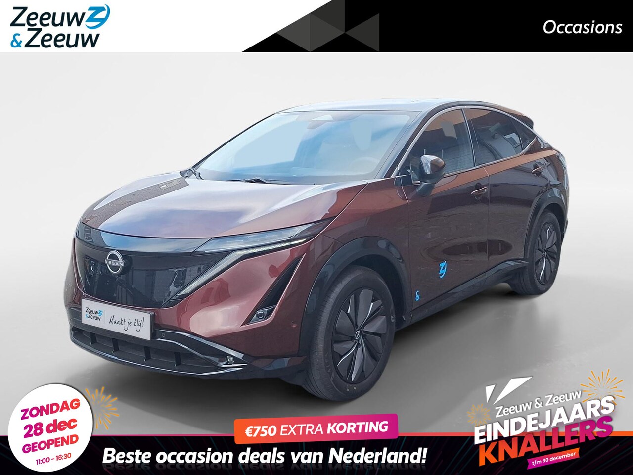 Nissan Ariya - Advantage edition plus 63 kWh |Schuif-kanteldak| Stoelverwarming en Koeling voor|Stuurverw - AutoWereld.nl
